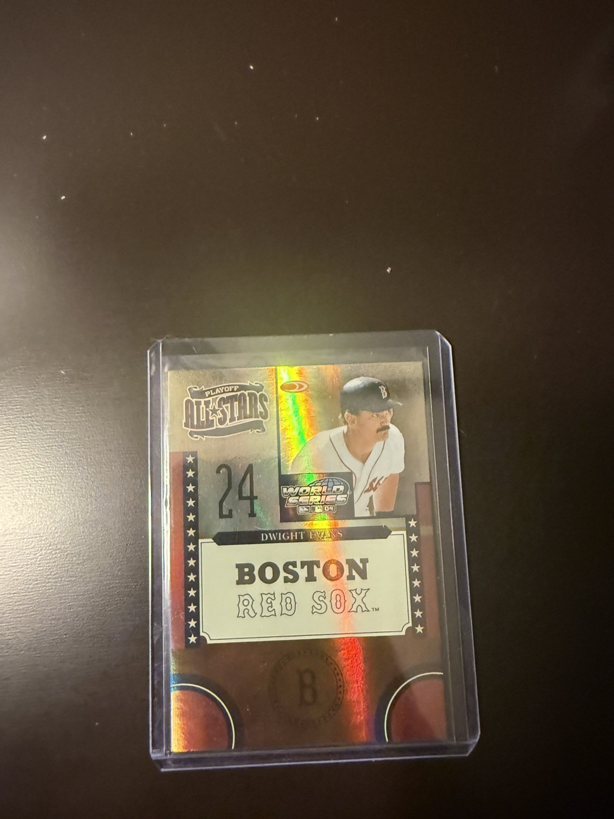 2004 Donruss World Series Playoff All-Stars 22/25 Dwight Evans #PAS-16 2004 Donruss World Series Playoff All-Stars 22/25 Dwight Evans #PAS-16