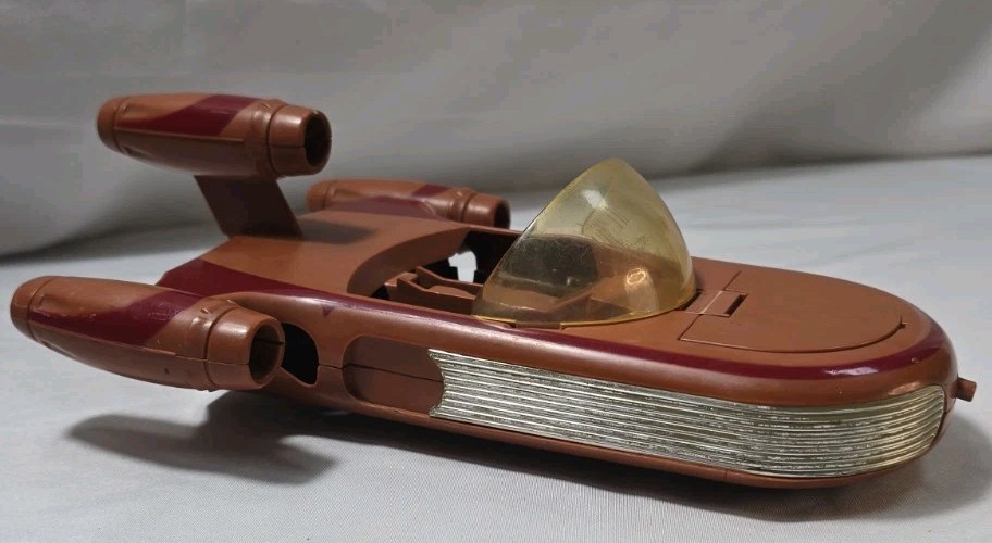Vintage 1978 Kenner Star Wars Landspeeder Vehicle Parts - Intact Windshield RARE