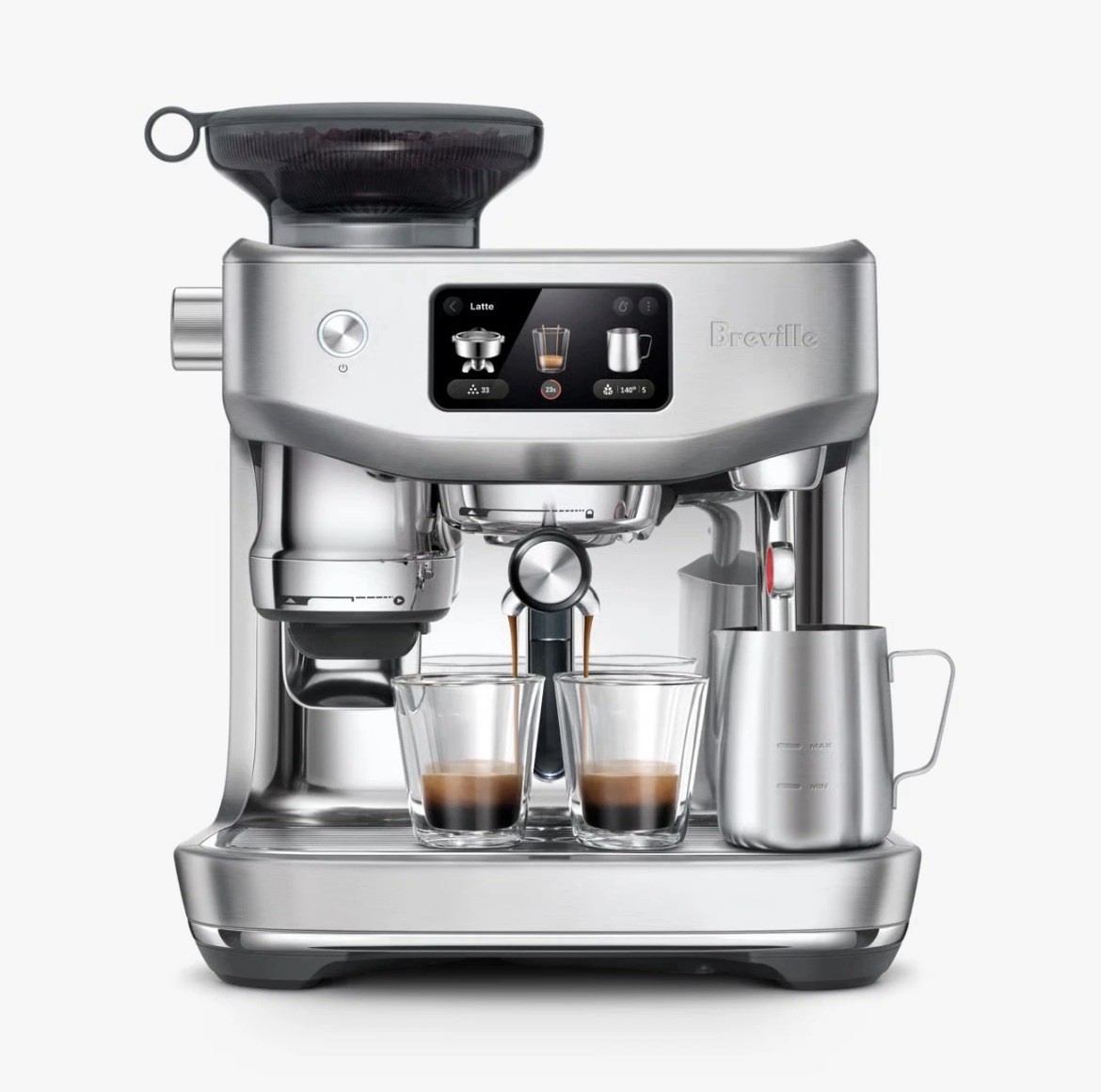Breville The Oracle Jet Espresso Machine (BES985BSS)–Brushed Stainless Steel–New