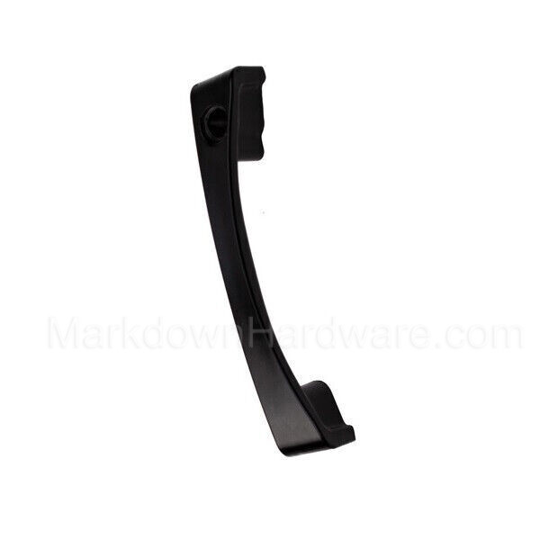 Pella Sliding Patio Door Handle & Key Hole Plug - Right RH Exterior OX - Black
