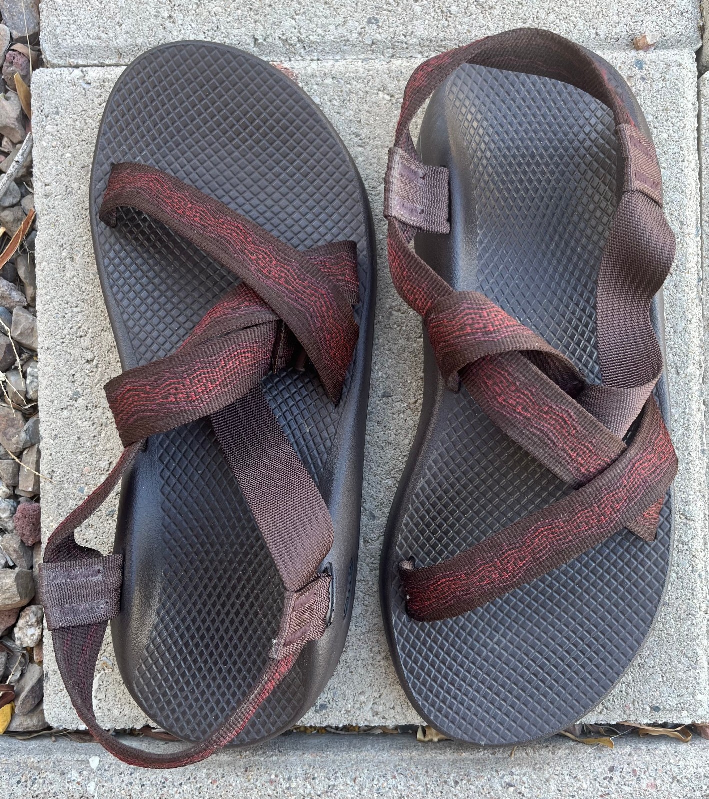 Chaco Z2 EcoTread Sandals Brown Mens 11 M