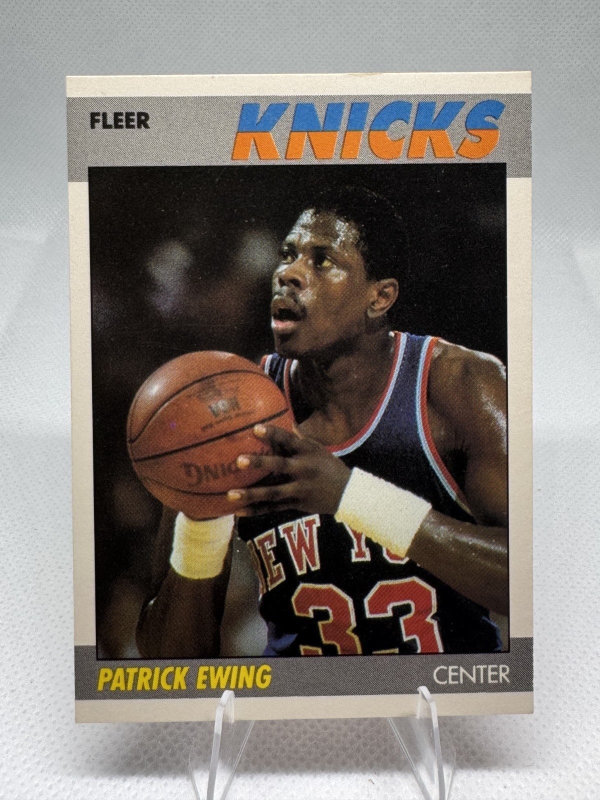 1987-88 Fleer - Patrick Ewing #37