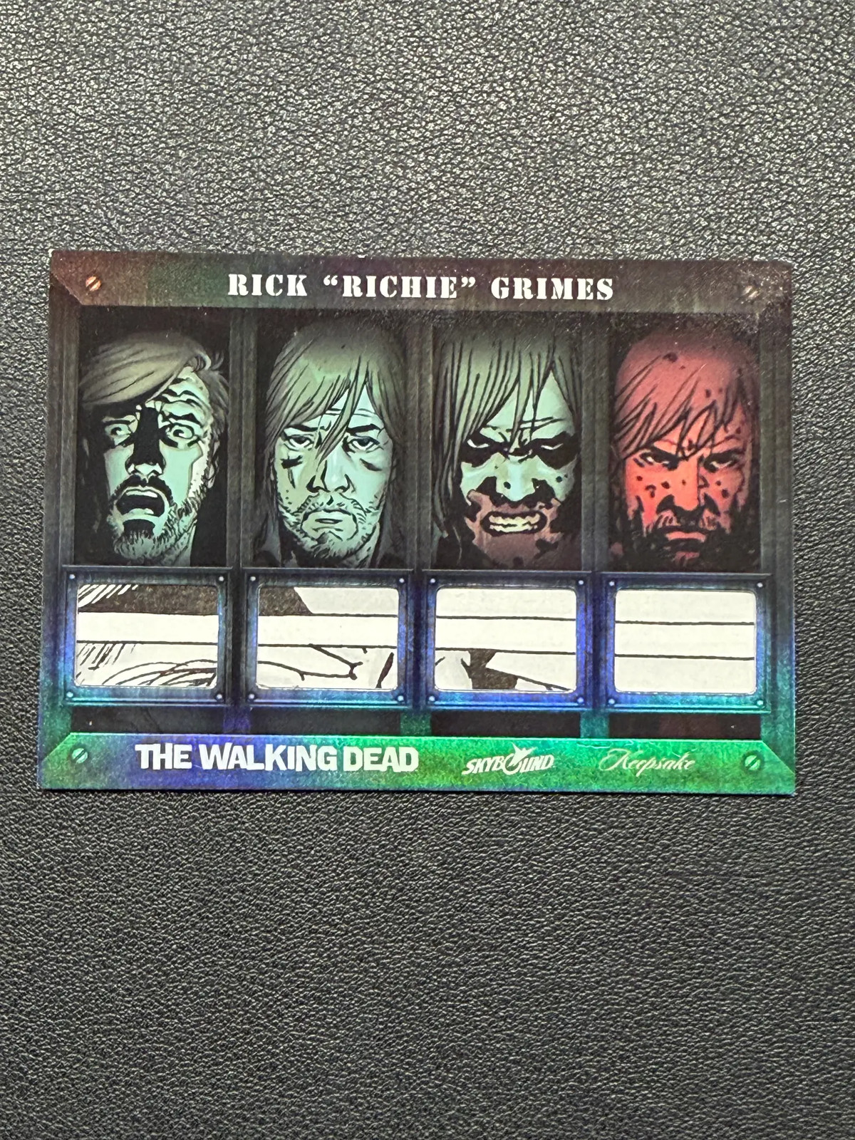 2026 Keepsake Walking Dead Rick Richie Grimes #244 Quad Relic