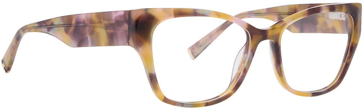Trina Turk TT DANNI Tortoise TRT Size 52 Eyeglasses
