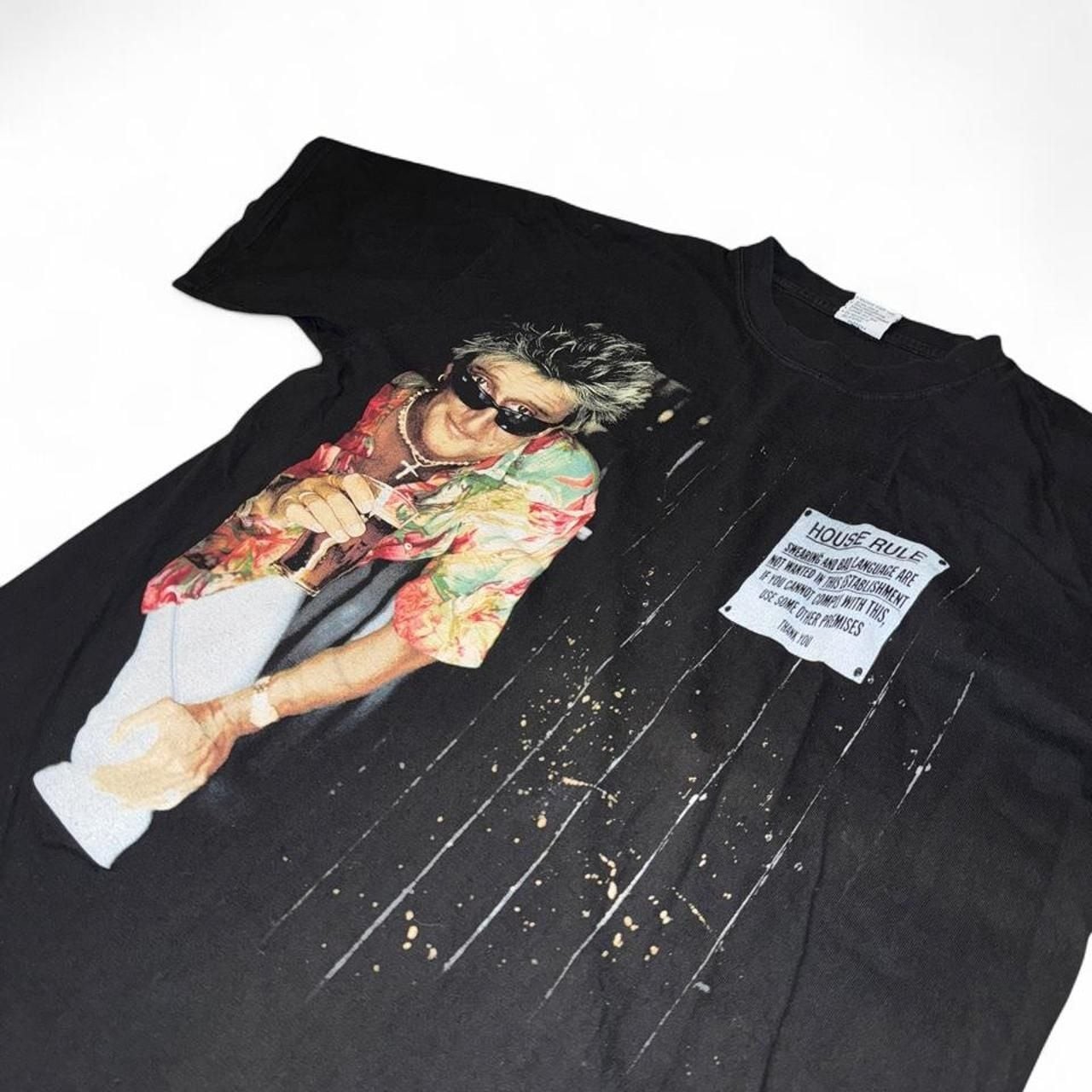 Vintage 1999 Rod Stewart House Rule Band T-Shirt All Sport XL Vintage 1999 Rod Stewart House Rule Band T-Shirt All Sport XL