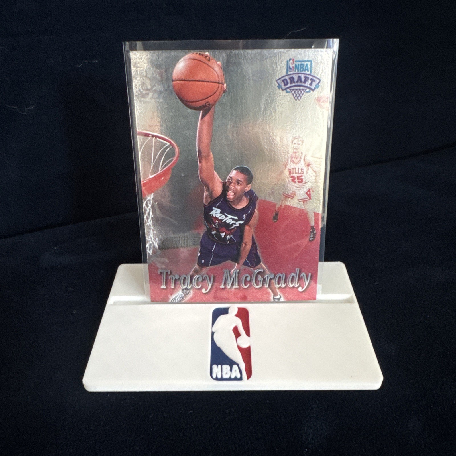 TRACY MCGRADY 1997-98 Topps Stadium Club Imminent Impact #217 Raptors RC clean TRACY MCGRADY 1997-98 Topps Stadium Club Imminent Impact #217 Raptors RC clean
