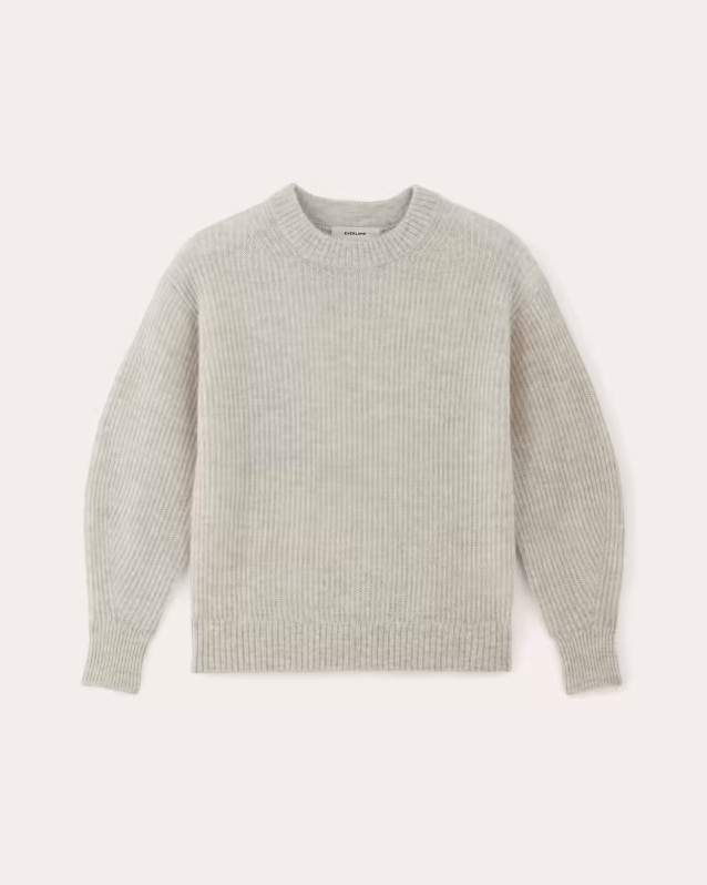 Everlane The Cocoon Crew Sweater in Alpaca - Various Colors & Sizes Everlane The Cocoon Crew Sweater in Alpaca - Various Colors & Sizes