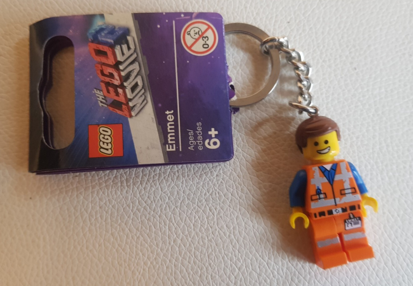 LEGO The LEGO Movie 2 Emmet Key Chain Keychain 2019 Keychain 853867 LEGO The LEGO Movie 2 Emmet Key Chain Keychain 2019 Keychain 853867