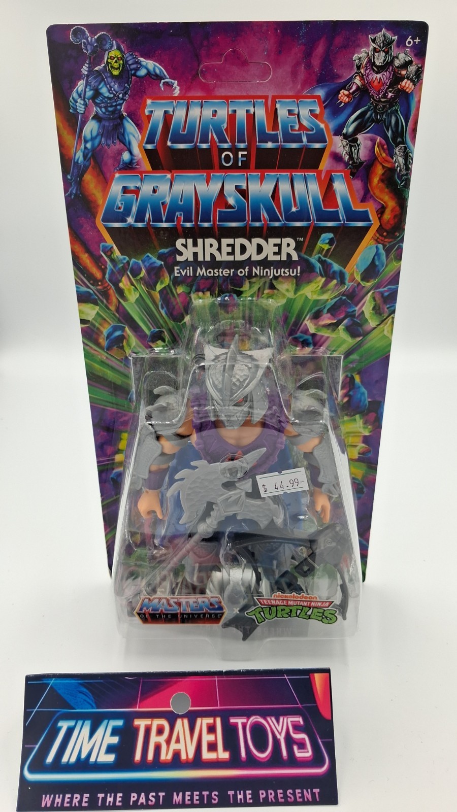 Masters of the Universe Origins Turtles Of Grayskull Shredder MOTU TMNT T16 Masters of the Universe Origins Turtles Of Grayskull Shredder MOTU TMNT T16