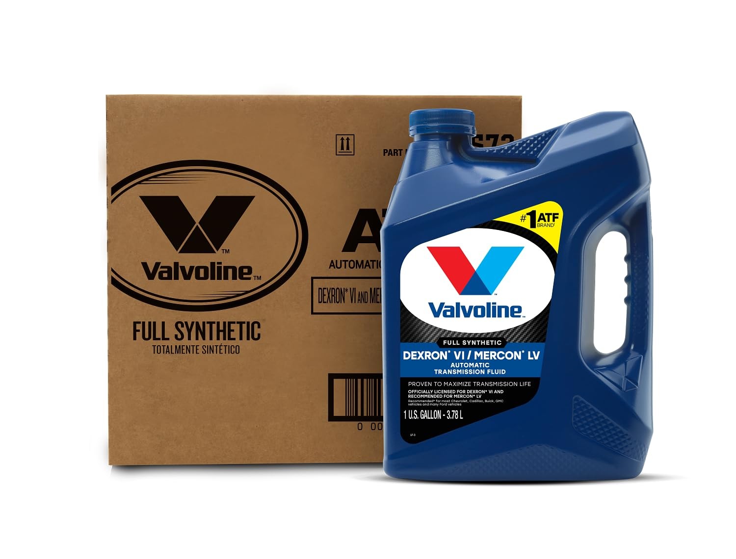 Automatic Transmission Fluid DEXRON VI Full Synthetic 1 GA Case Valvoline Automatic Transmission Fluid DEXRON VI Full Synthetic 1 GA Case Valvoline