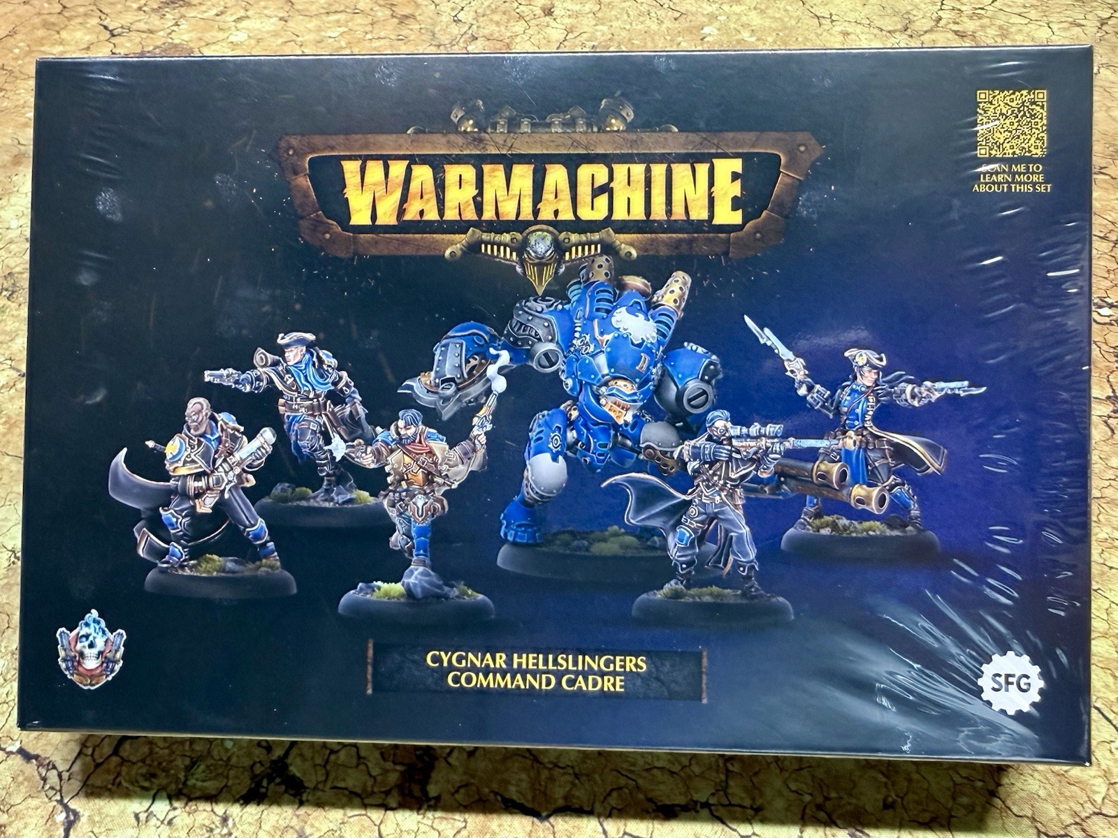 Warmachine Cygnar Hellslingers Command Cadre Set Steamforged Games SFG NIB Warmachine Cygnar Hellslingers Command Cadre Set Steamforged Games SFG NIB