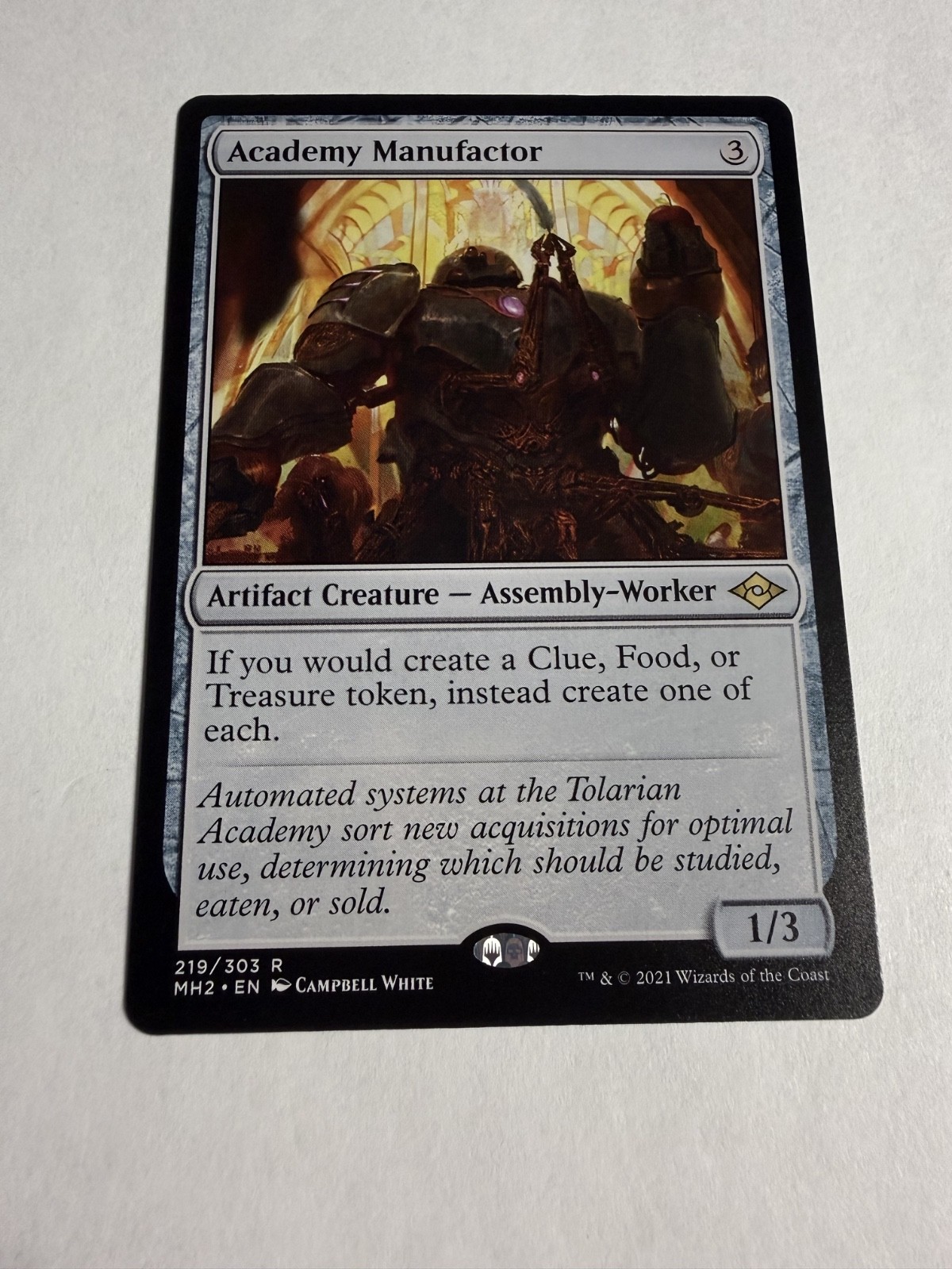 Magic: The Gathering Academy Manufactor Academy Manufactor Rare Regular Magic: The Gathering Academy Manufactor Academy Manufactor Rare Regular