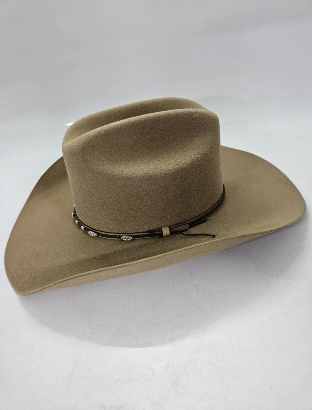Cody James Denton 3X Wool Blend Hat Tan Men\'s Size 7 1/2 Cody James Denton 3X Wool Blend Hat Tan Men\'s Size 7 1/2