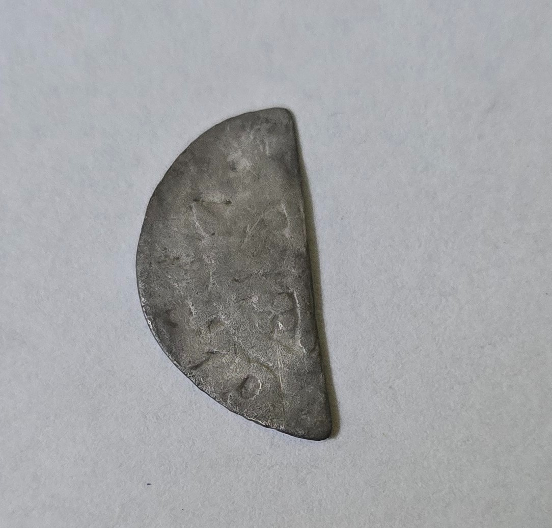 Kingdom of England Silver Cut Halfpenny 1180-1247 Temp Henry II - Henry III Coin Kingdom of England Silver Cut Halfpenny 1180-1247 Temp Henry II - Henry III Coin