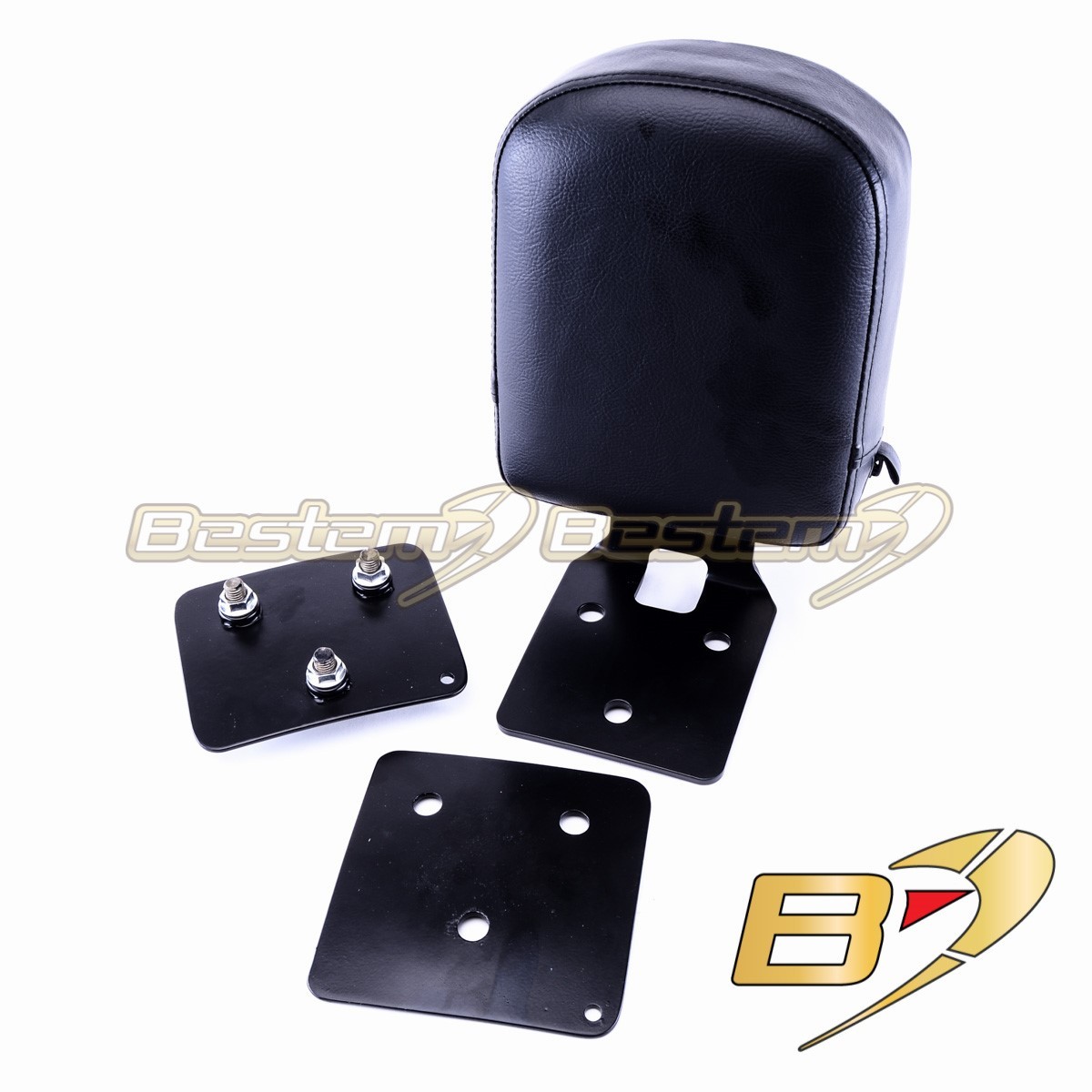2000-2007 Harley Davidson H-D Softail Deuce Matte Black Passenger Backrest FXSTD