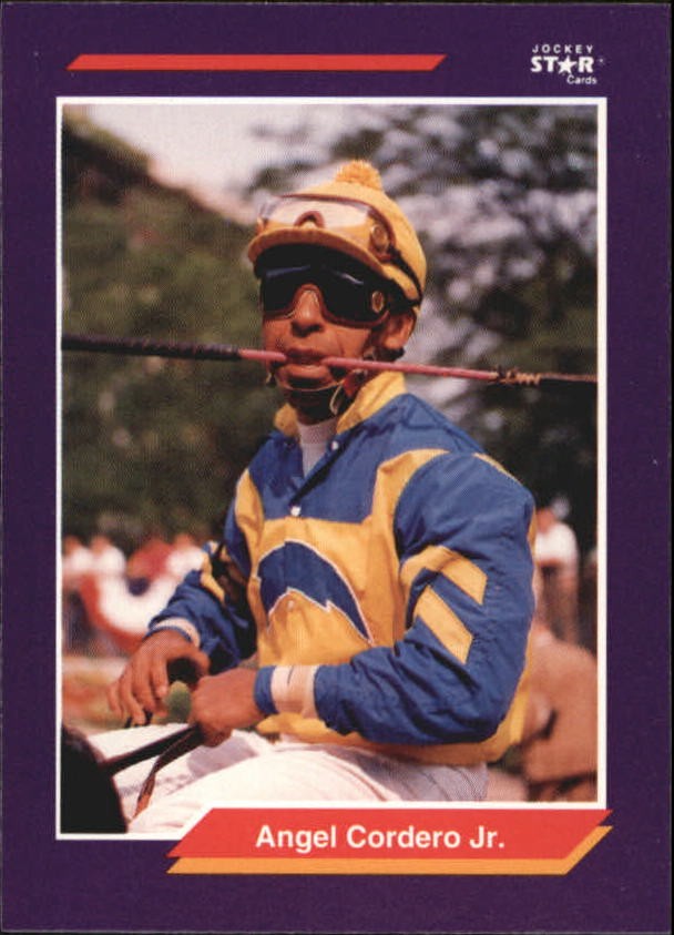 1992 Horse Star Jockey Trading Card #52 Angel Cordero Jr. 1992 Horse Star Jockey Trading Card #52 Angel Cordero Jr.