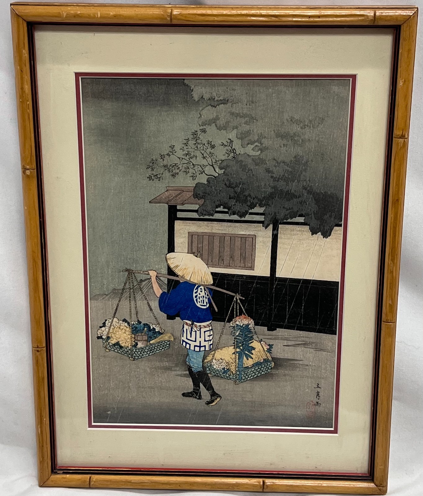 Vintage Takahashi Shōtei (Hiroaki) Japanese Woodblock Print – \ Vintage Takahashi Shōtei (Hiroaki) Japanese Woodblock Print – \