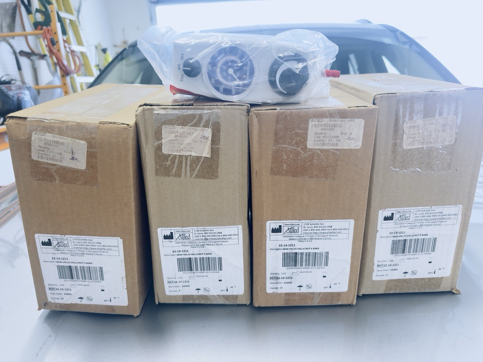 NEW Allied Healthcare Vacutron Continuous Suction Regulator Model 22-14-1211 NEW Allied Healthcare Vacutron Continuous Suction Regulator Model 22-14-1211