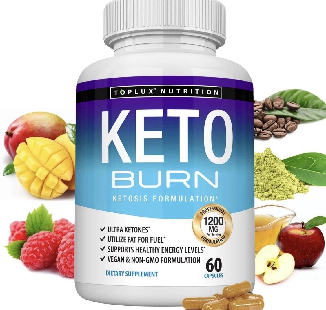 KETO BURN BY TOPLUX NUTRITION EXP 09/2028