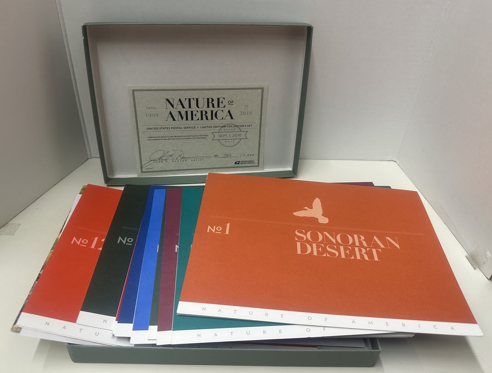 Nature of America 1999-2010 USPS Limited Edition Collectors Box Set 753 of 2000