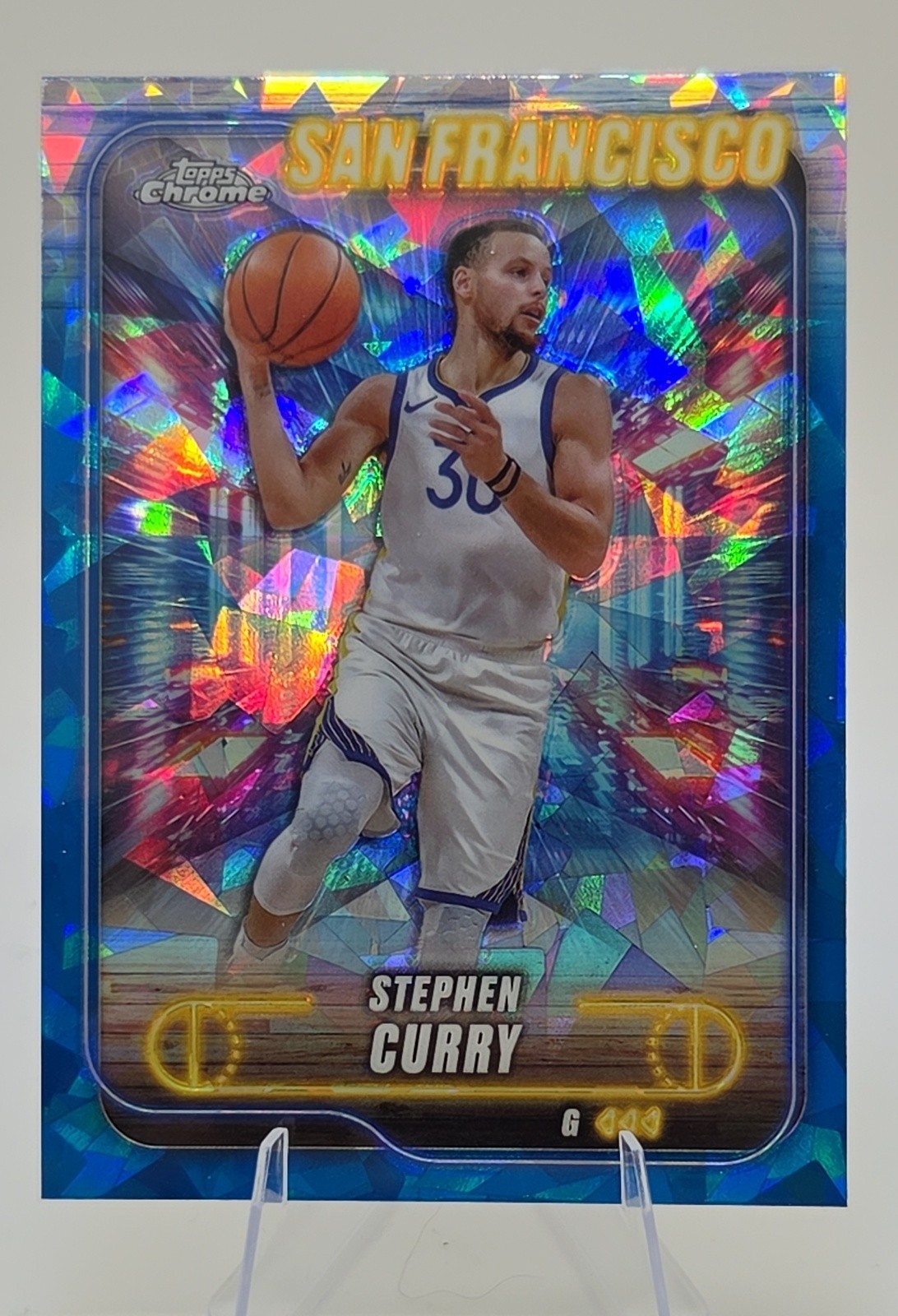 2024-25 Topps Chrome Sapphire Edition - Stephen Curry #187 2024-25 Topps Chrome Sapphire Edition - Stephen Curry #187