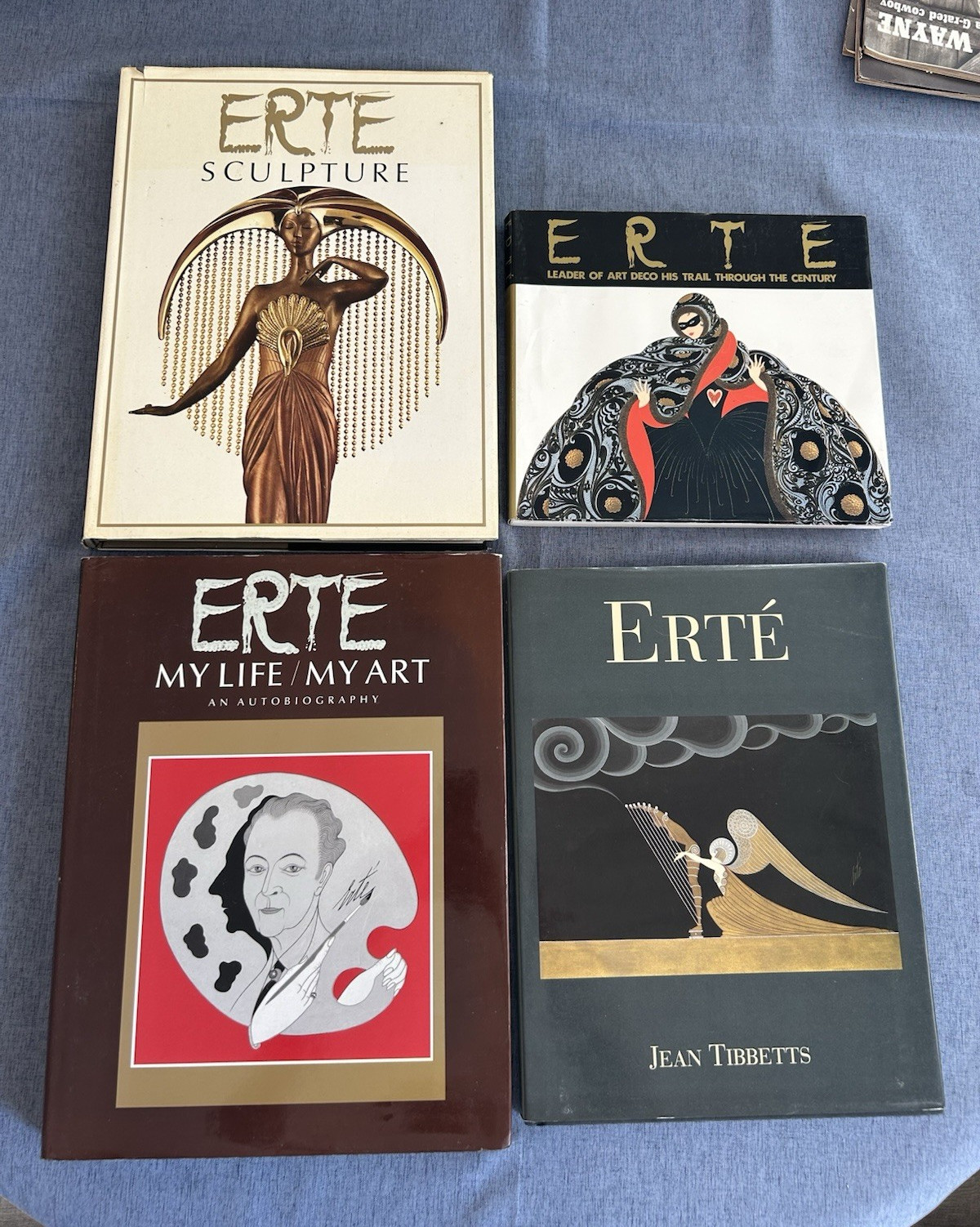 Erté Art Book Collection (4) – Art Deco Coffee Table Books – Sculpture & Fashion Erté Art Book Collection (4) – Art Deco Coffee Table Books – Sculpture & Fashion