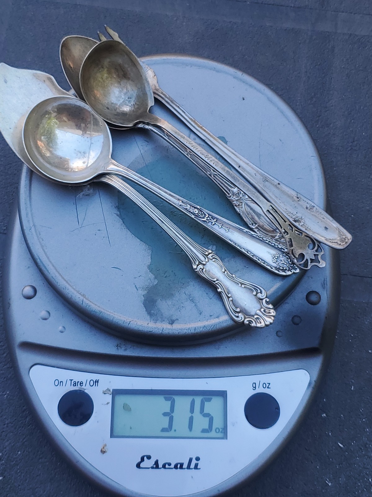Sterling Silver Lot 90 Gram/ 3 Oz grams scrap Sterling Silver Lot 90 Gram/ 3 Oz grams scrap