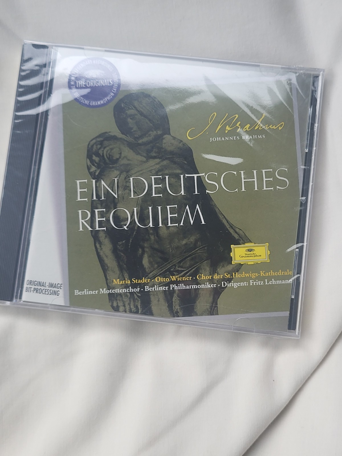 Johannes Brahms Ein Deutsches Requiem CD NEW SEALED Johannes Brahms Ein Deutsches Requiem CD NEW SEALED