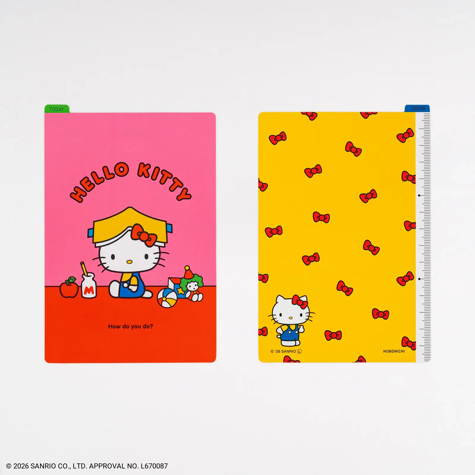 Hobonichi Techo 2027 Hello Kitty Pencil Board A6 A5 Weeks Sanrio Japan Choice