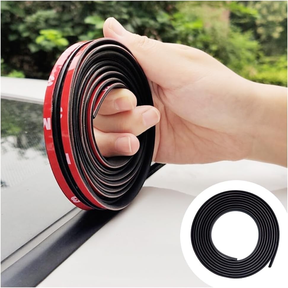 16.4Ft T-Seal Car Sunroof Seal Rubber Trim,Cuttable Car Windshield 14mm×16.4 Ft 16.4Ft T-Seal Car Sunroof Seal Rubber Trim,Cuttable Car Windshield 14mm×16.4 Ft