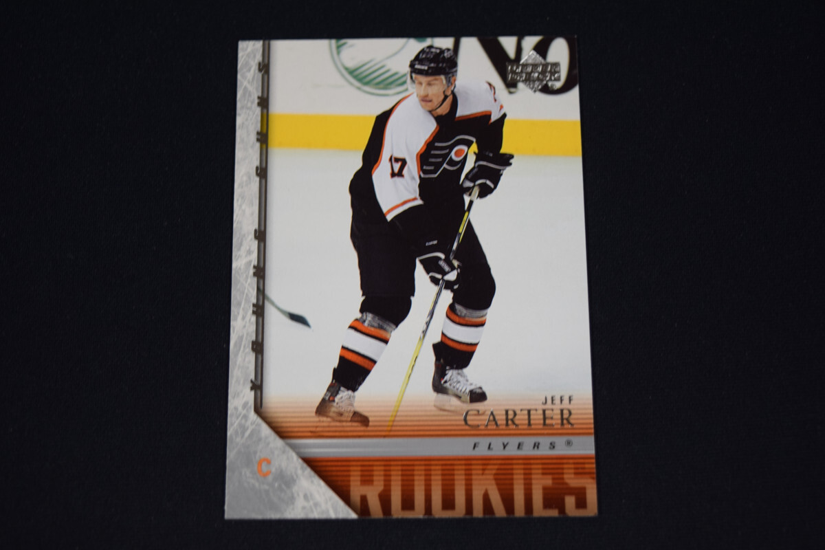 Jeff Carter 2005-06 Upper Deck #444 Young Guns Rookie Card Philadelphia Flyers Jeff Carter 2005-06 Upper Deck #444 Young Guns Rookie Card Philadelphia Flyers