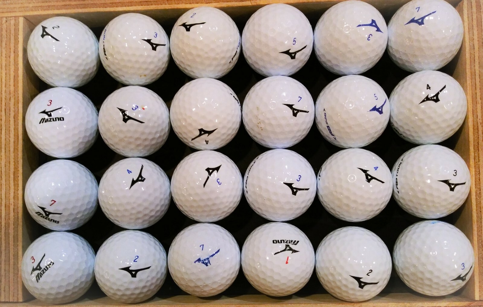 36 Mizuno RB Tour/X Mp-X RB 566/V  5A/4A Exellent Condition Golf Ball