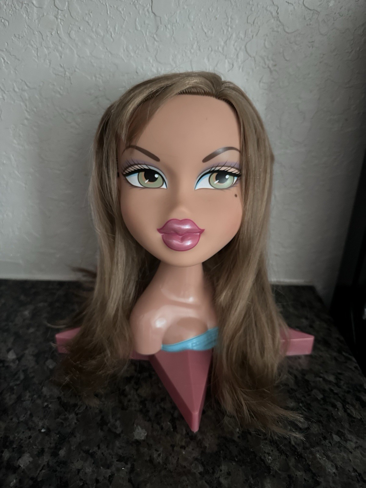 Rare 2002 Bratz Sweet Dreamz Pajama Party Yasmin Funky Fashion Makeover Head Rare 2002 Bratz Sweet Dreamz Pajama Party Yasmin Funky Fashion Makeover Head