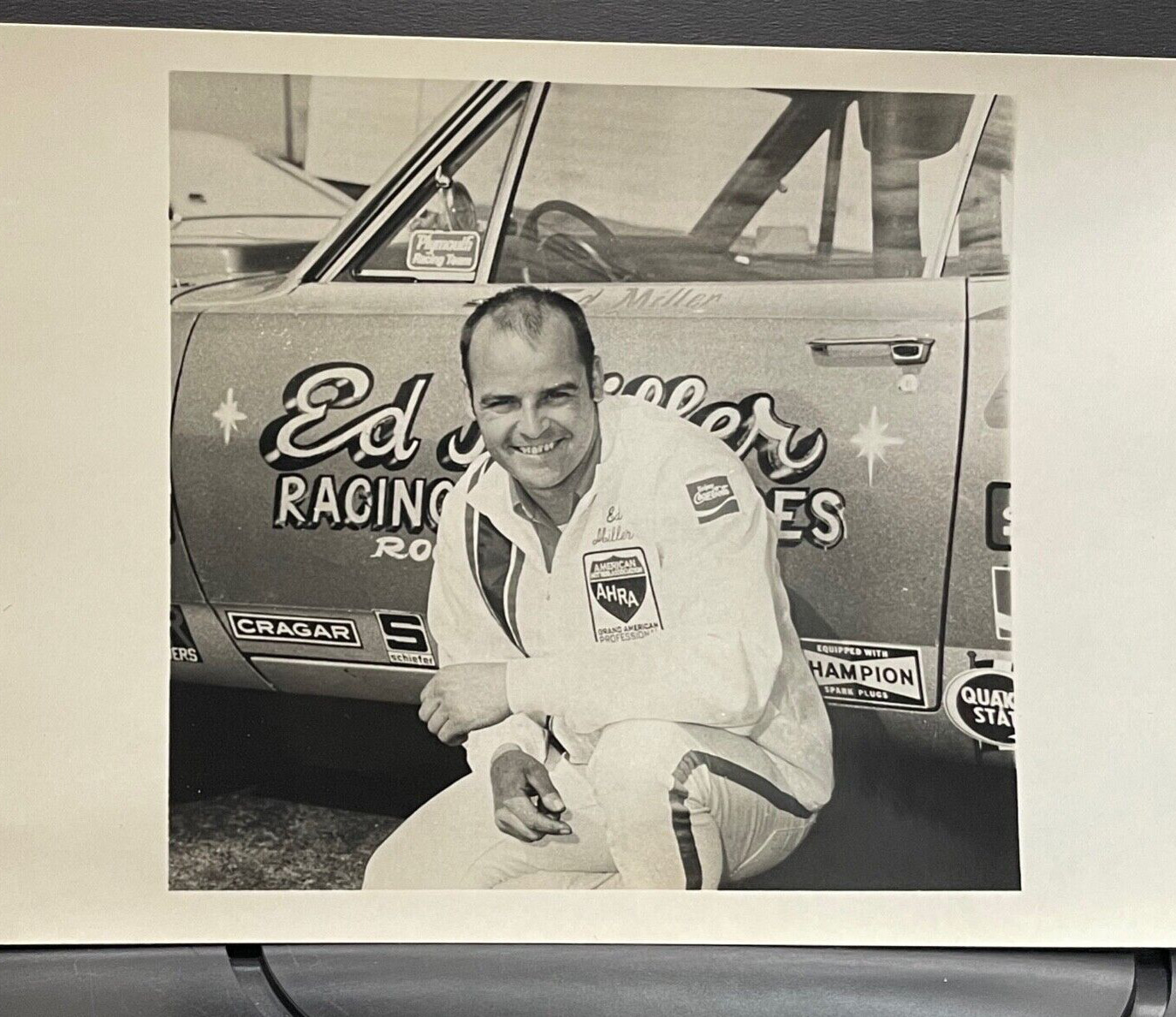 VRHTF NHRA Super Cool Ed Miller Mopar Great 5 X 7 Photograph