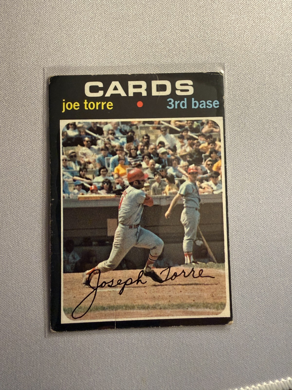 1971 Topps #370 Joe Torre St. Louis Cardinals HOF Vintage Baseball Card