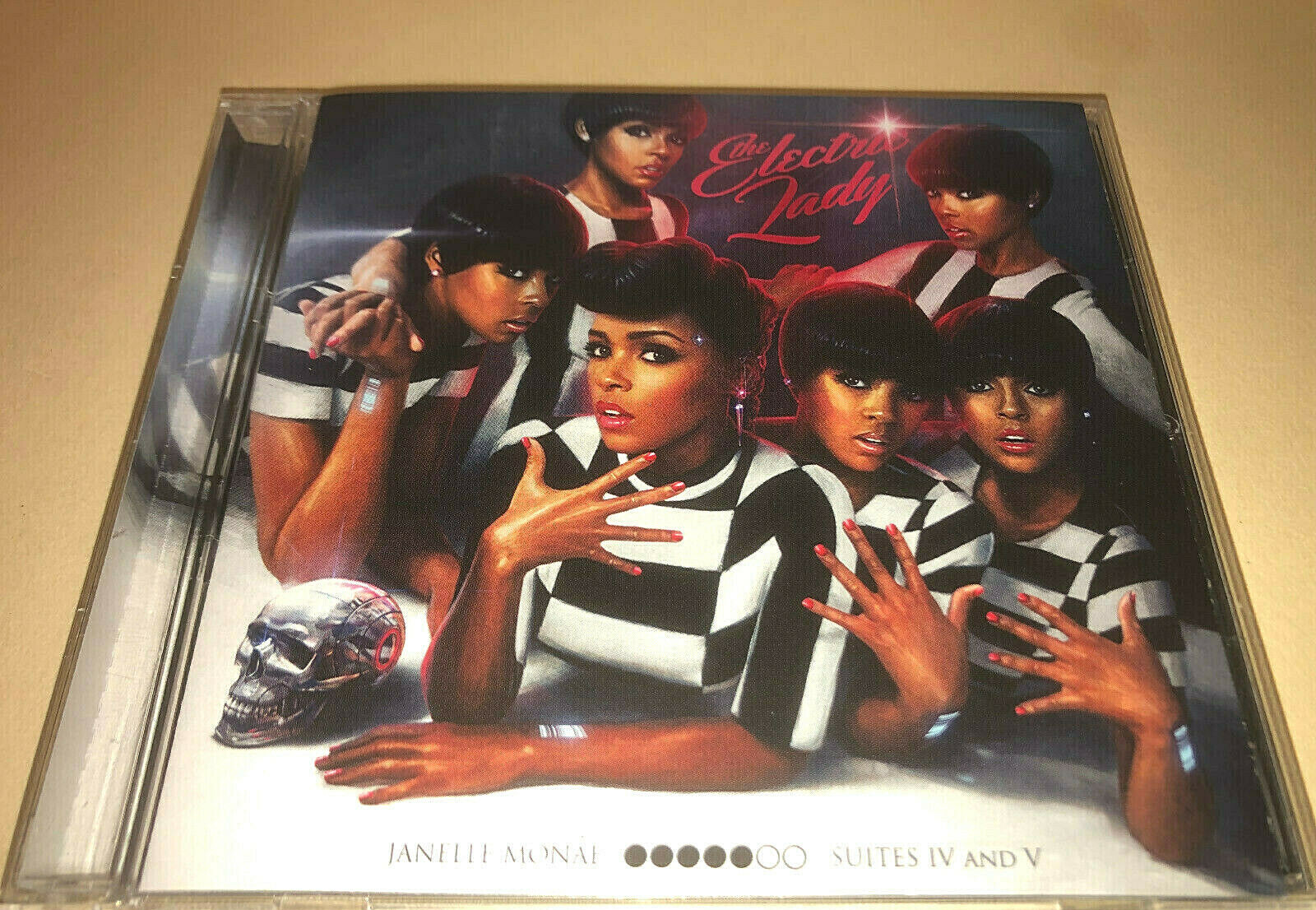 Janelle Monae the Electric Lady CD Miguel PRINCE Erykah Badu Esperanza Spalding