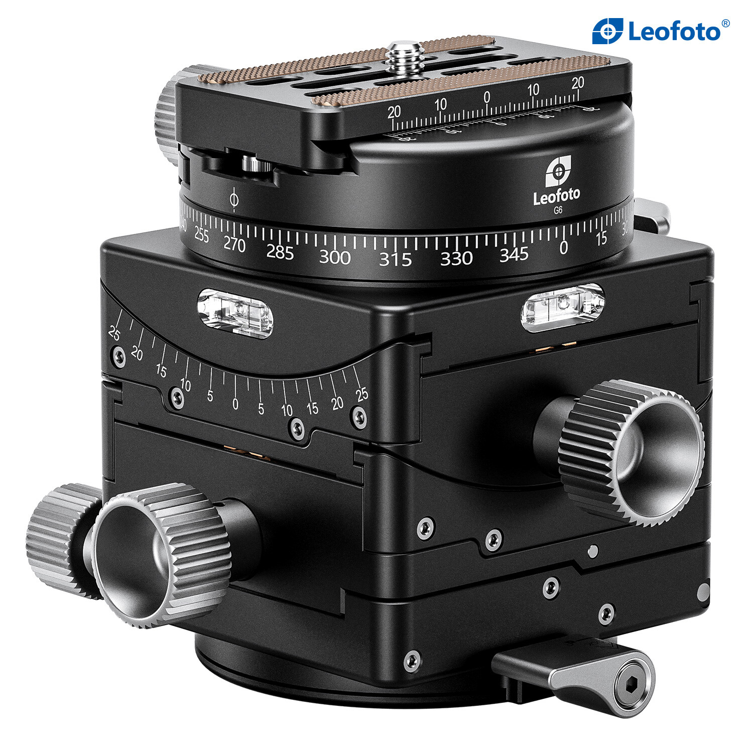 Leofoto G6 Geared Head with QP-70N QR Plate Precision-Geared Control US SHIP Leofoto G6 Geared Head with QP-70N QR Plate Precision-Geared Control US SHIP