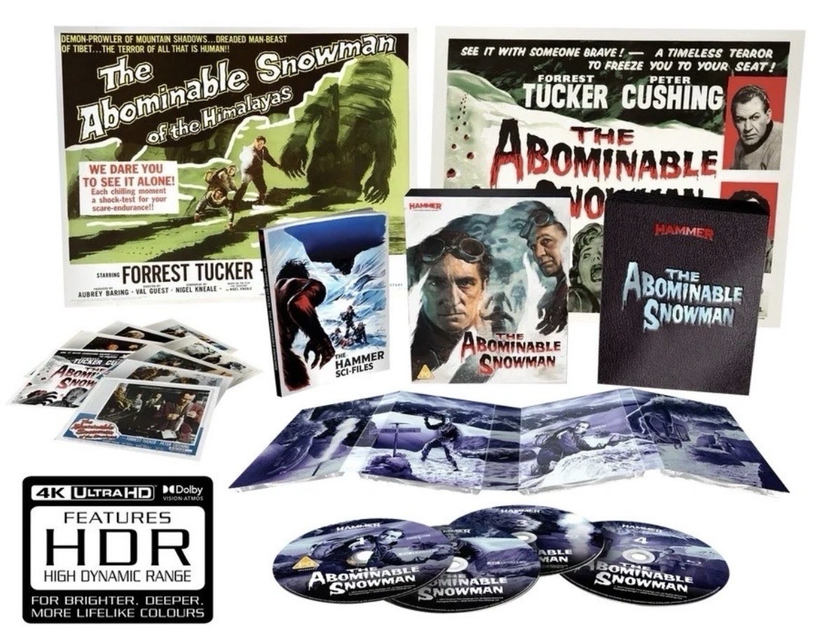 The Abominable Snowman 4K Limited Edition UHD Blu-ray (UK)[1957] NEW US Seller