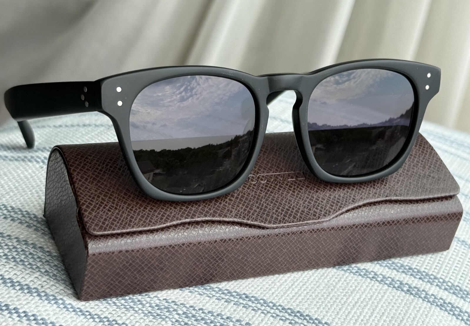 Oliver Peoples Byredo OV5310SU 1031 R2 Matte Black Frame + Grey Polarized Lenses Oliver Peoples Byredo OV5310SU 1031 R2 Matte Black Frame + Grey Polarized Lenses
