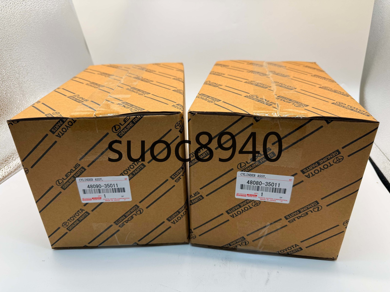 GENUINE PNEUMATIC CYLINDER Rear Left&Right Lexus GX470 48080-35011&48090-35011