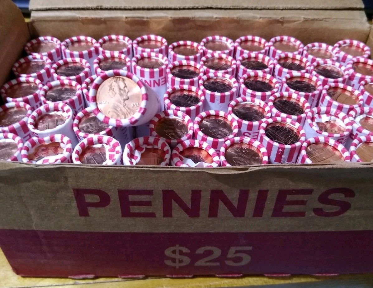 2021 D Penny Box Of 50 Uncirculated Rolls 2021 D Penny Box Of 50 Uncirculated Rolls