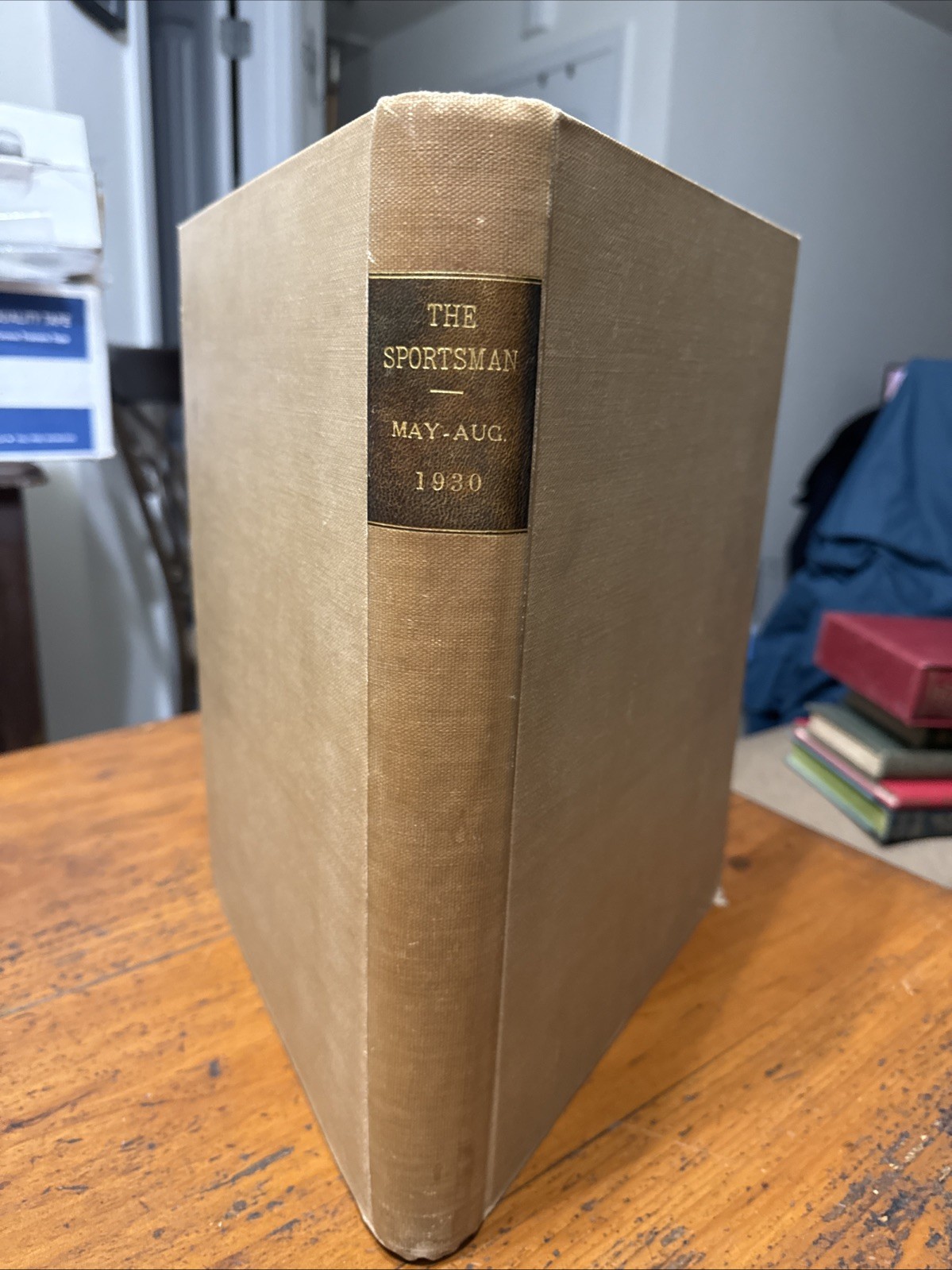THE SPORTSMAN Magazine Complete Bound Volume VII 1930 May - Aug. 4 Issues NICE THE SPORTSMAN Magazine Complete Bound Volume VII 1930 May - Aug. 4 Issues NICE