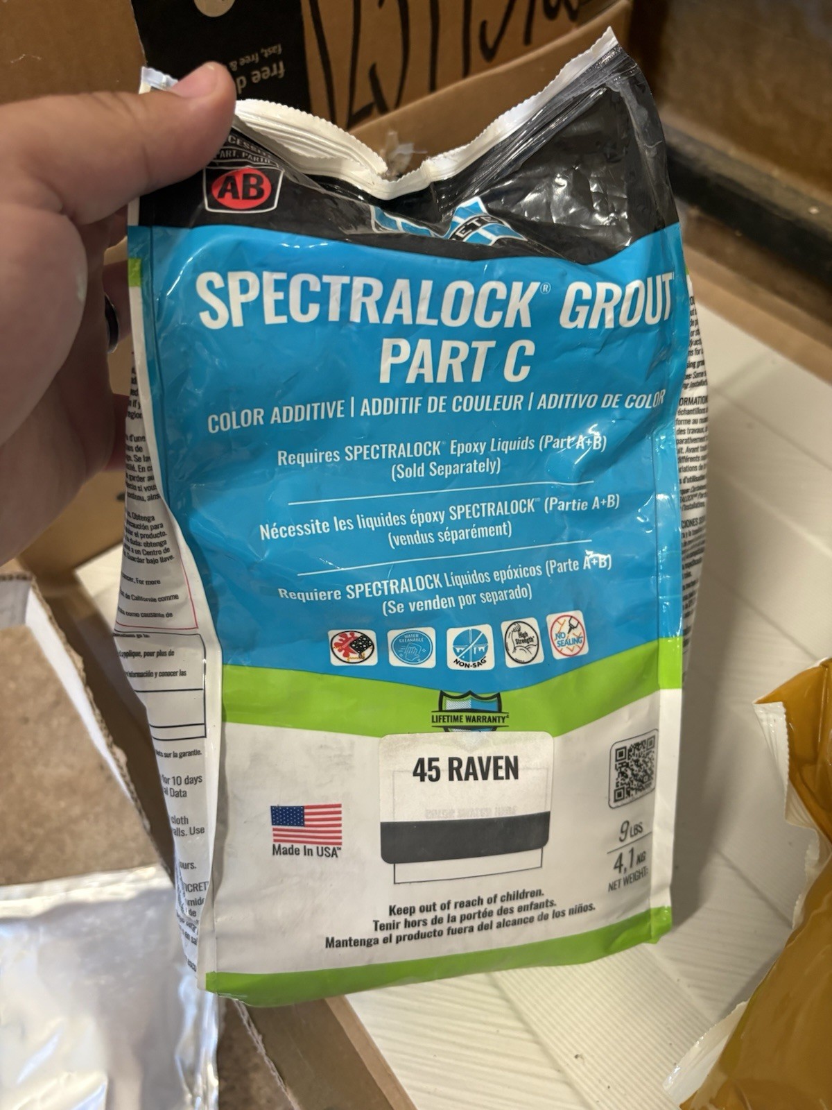 Laticrete Spectra Lock Pro Premium Grout Parts A/B/C Commercial Unit Kit Raven Laticrete Spectra Lock Pro Premium Grout Parts A/B/C Commercial Unit Kit Raven