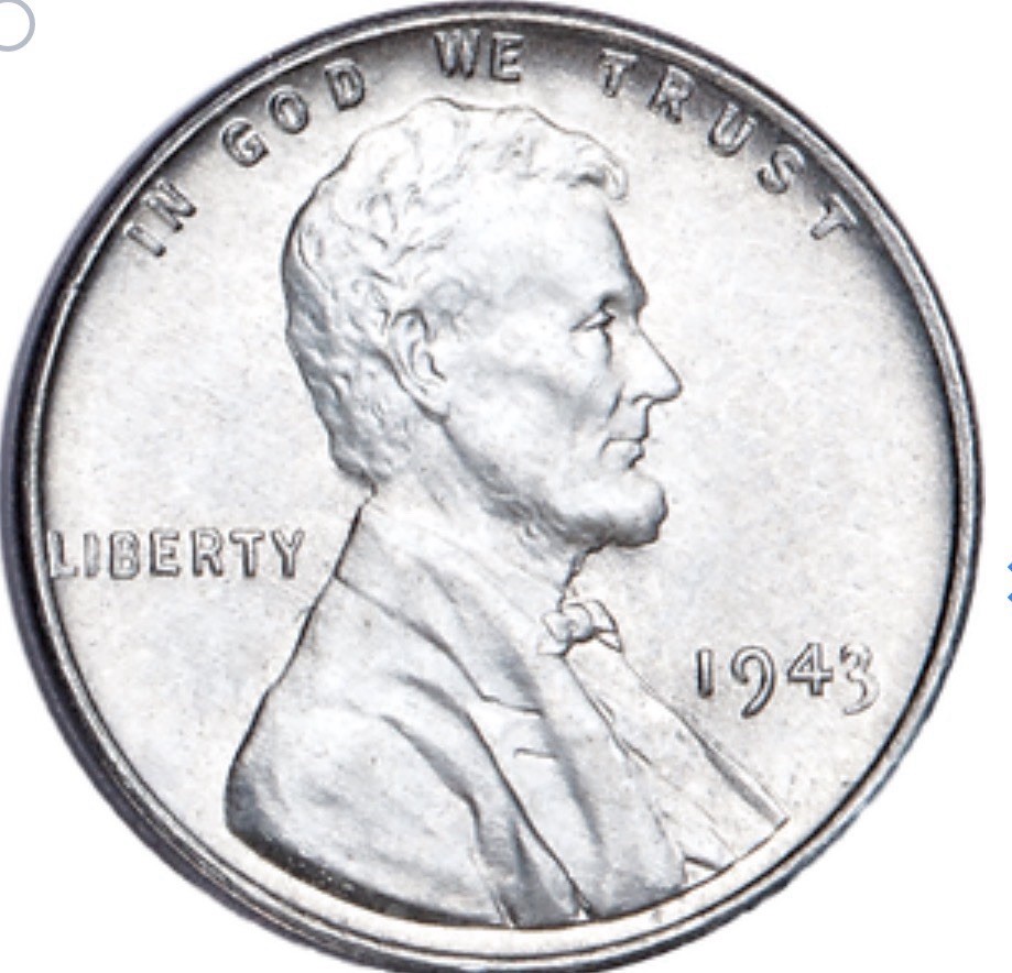 NATURAL BU HIGH GRADE 1943 P STEEL PENNIES WWII WARTIME CENT FAST SHIPPING