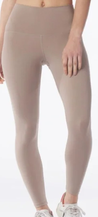 New Glyder Pure 7/8 Leggings Womens XS Mocha Beige High Waist