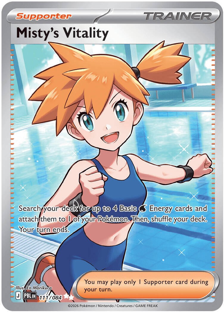 Misty\'s Vitality Holofoil [PBL - 111/084]NM