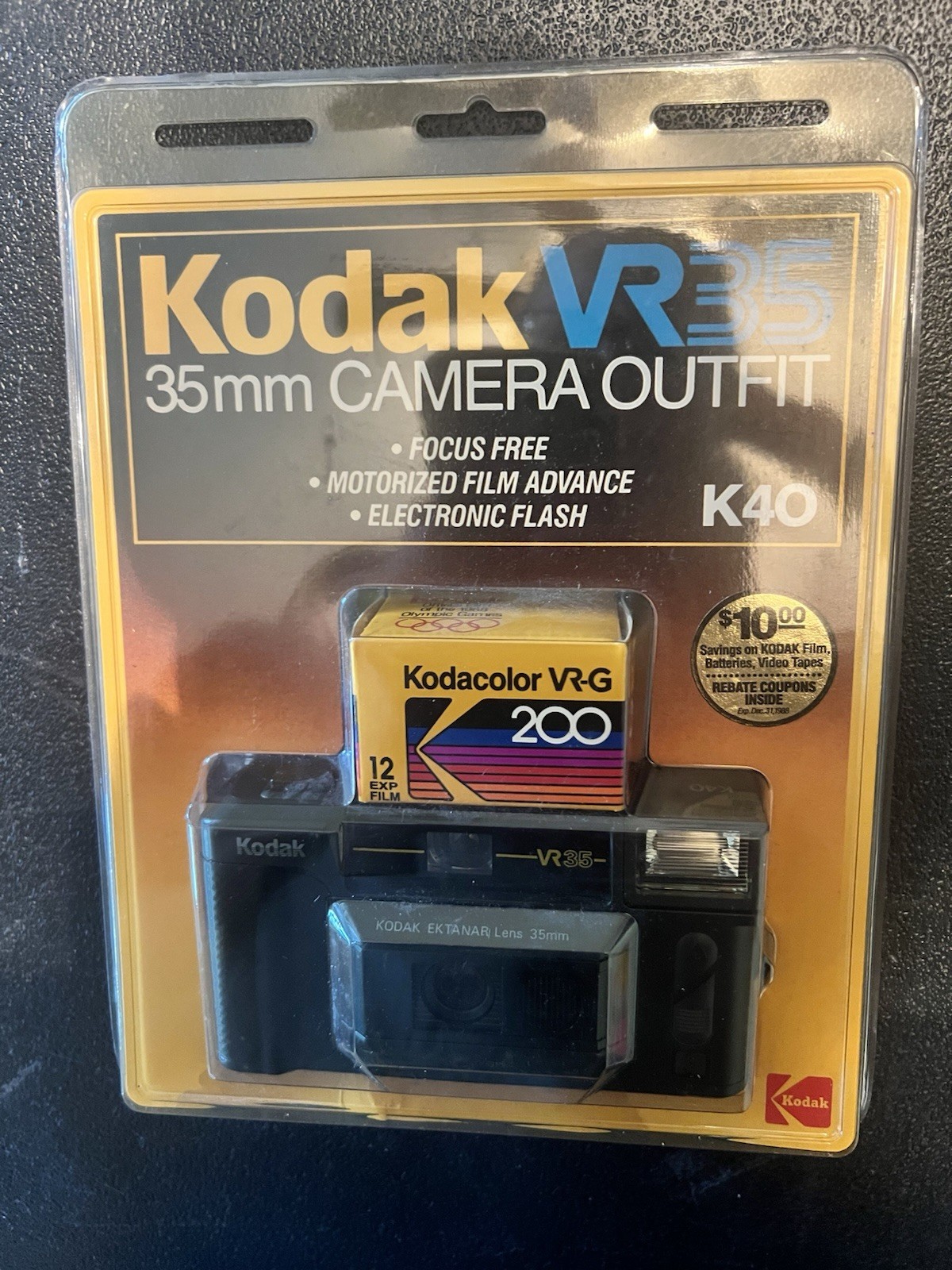 1980s Kodak VR35 K40 Camera Outfit Vintage Film Camera 1980s Kodak VR35 K40 Camera Outfit Vintage Film Camera
