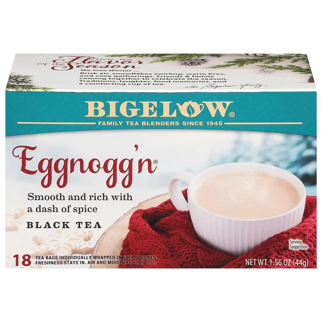 Bigelow Eggnogg\'n Tea - 18 Per Box - (1) Box Total