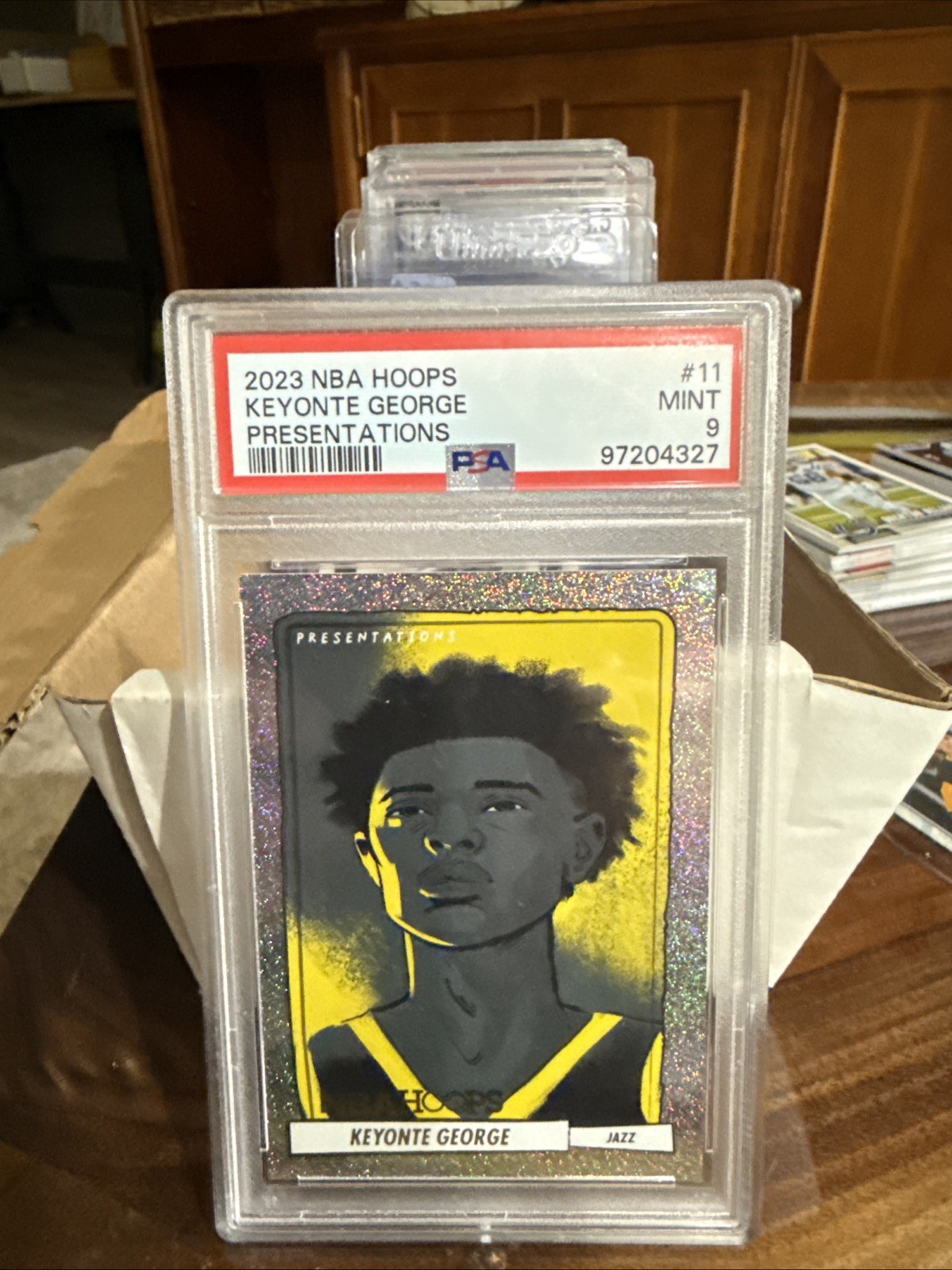 2023-24 Panini NBA Hoops - Presentations Keyonte George #11 (RC) 2023-24 Panini NBA Hoops - Presentations Keyonte George #11 (RC)