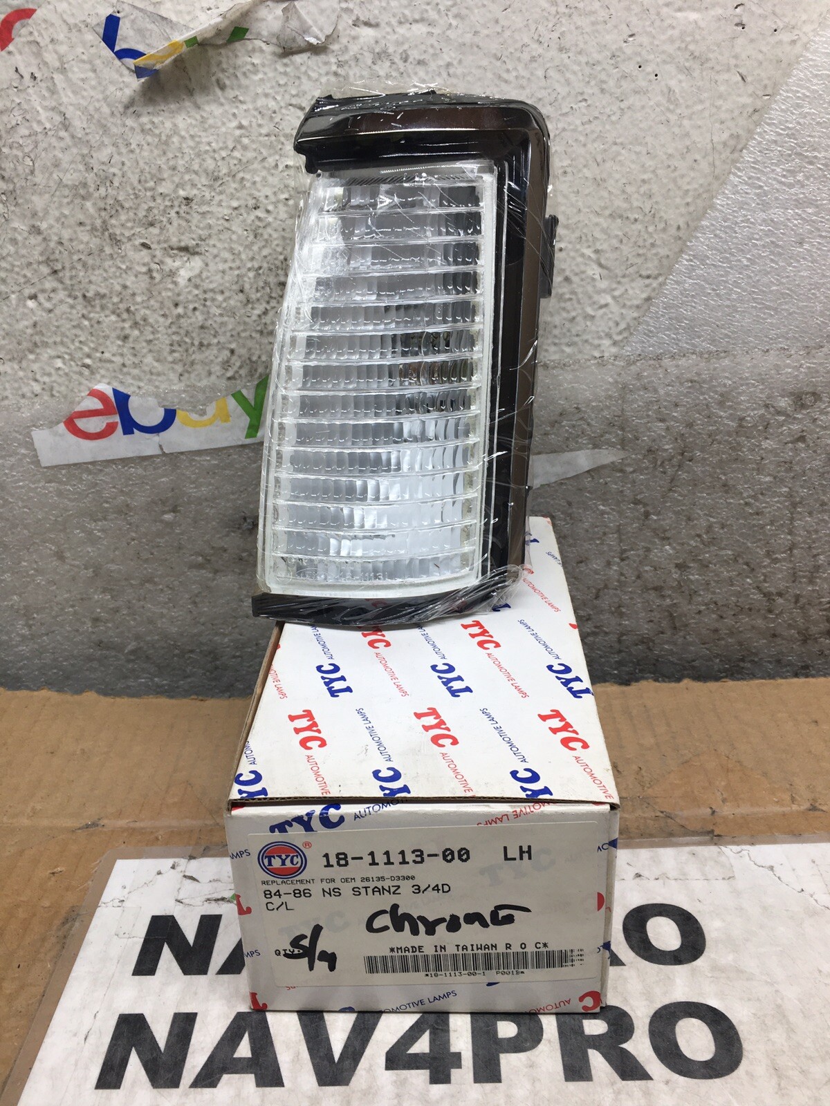 NEW 1984-1986 For NISSAN STANZA LEFT DRIVER Side CORNER LIGHT LAMP #F71